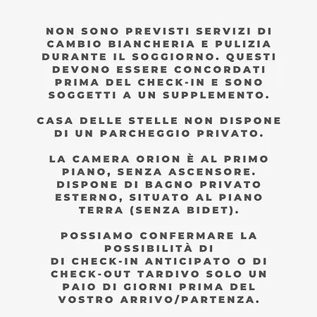Casa Delle Stelle Pensionat