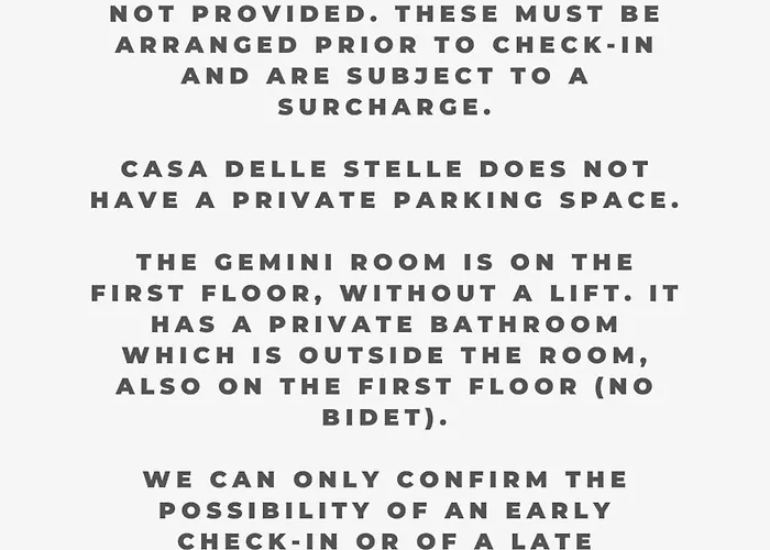 Pensión Casa Delle Stelle 3*