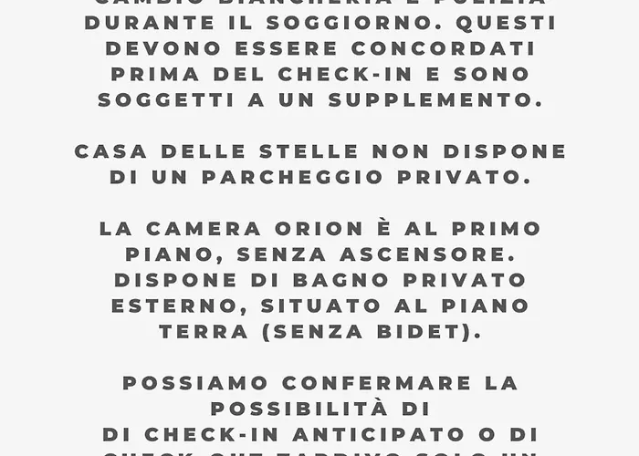 Casa Delle Stelle Pensión