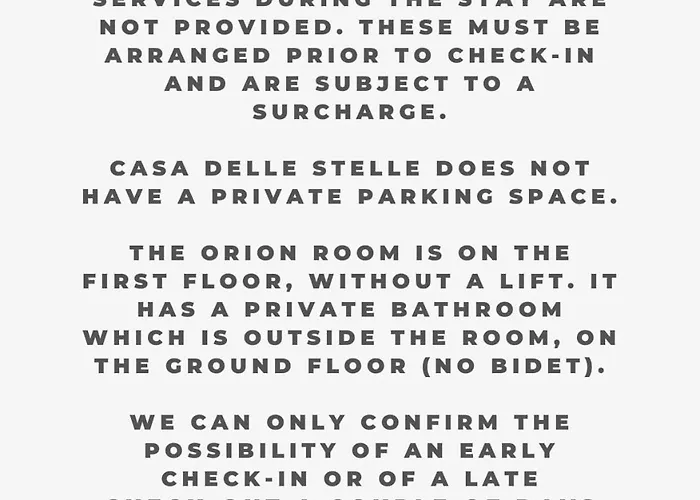 Pensión Casa Delle Stelle 3*