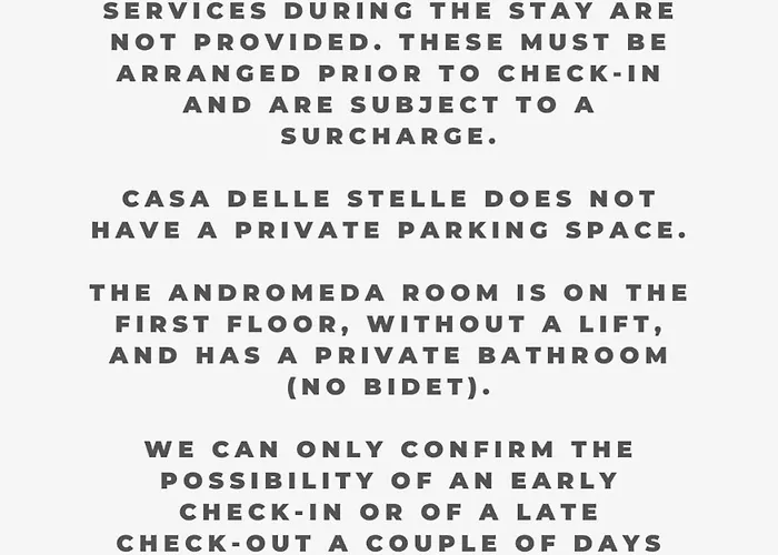 Pensión Casa Delle Stelle 3*